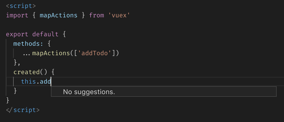 Using Vuex store in Vue component