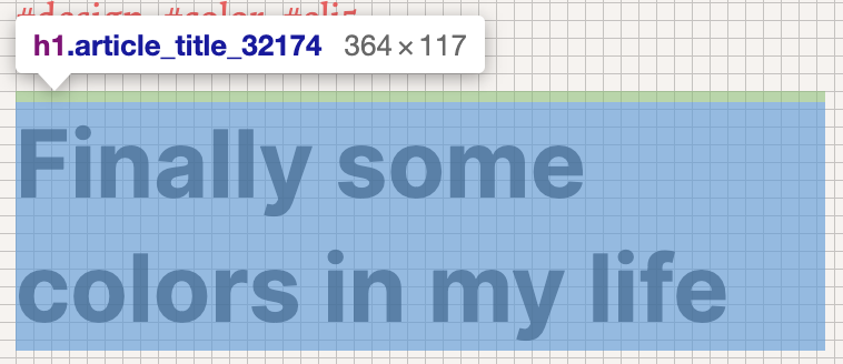 Text baseline aligned with the background grid.