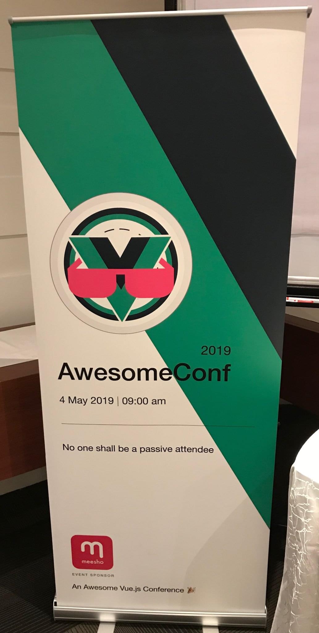 AwesomeConf: No one shall be a passive attendee